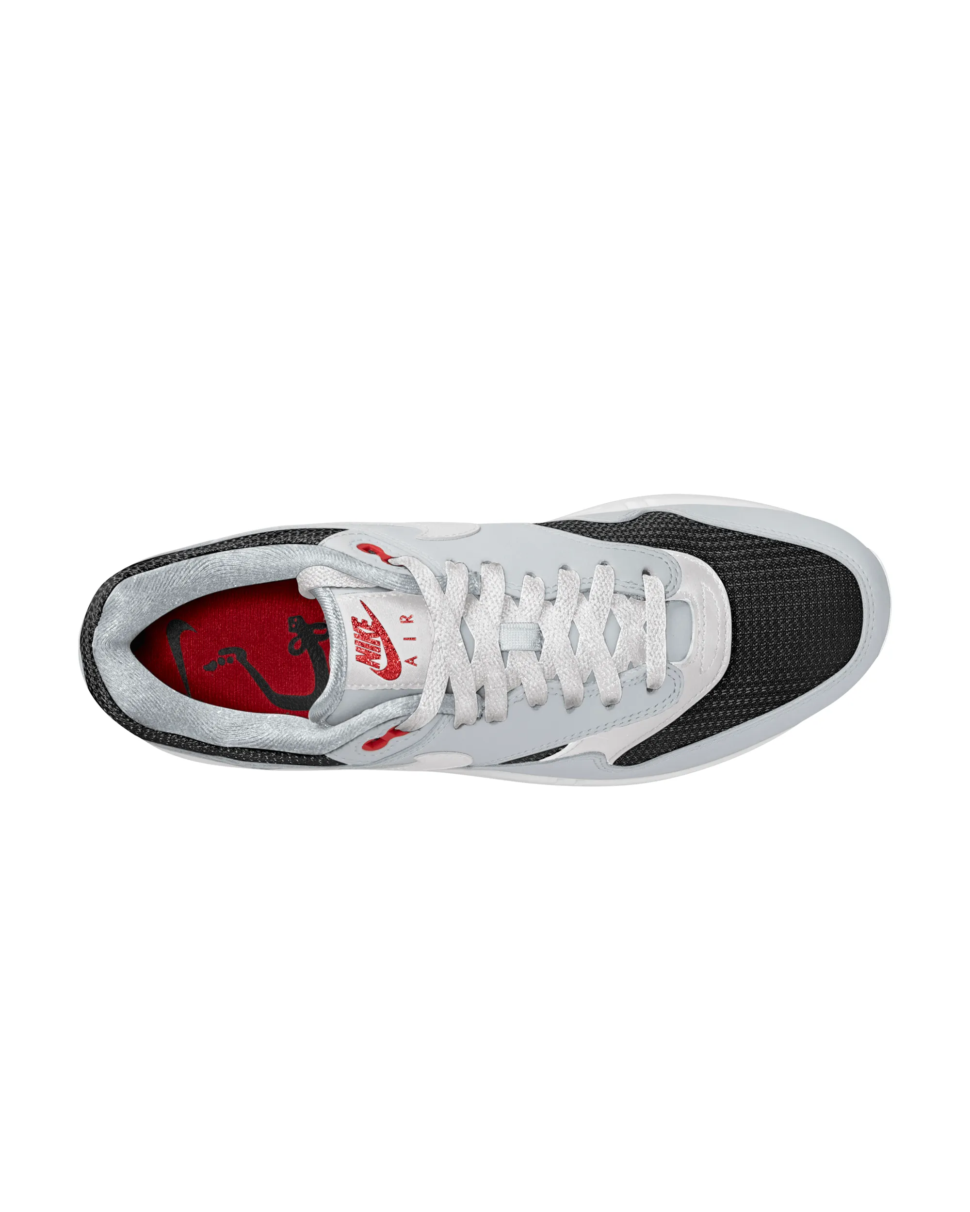 Air Max 1 Premium "Urawa" - Pure Platinum / White / Sports Red