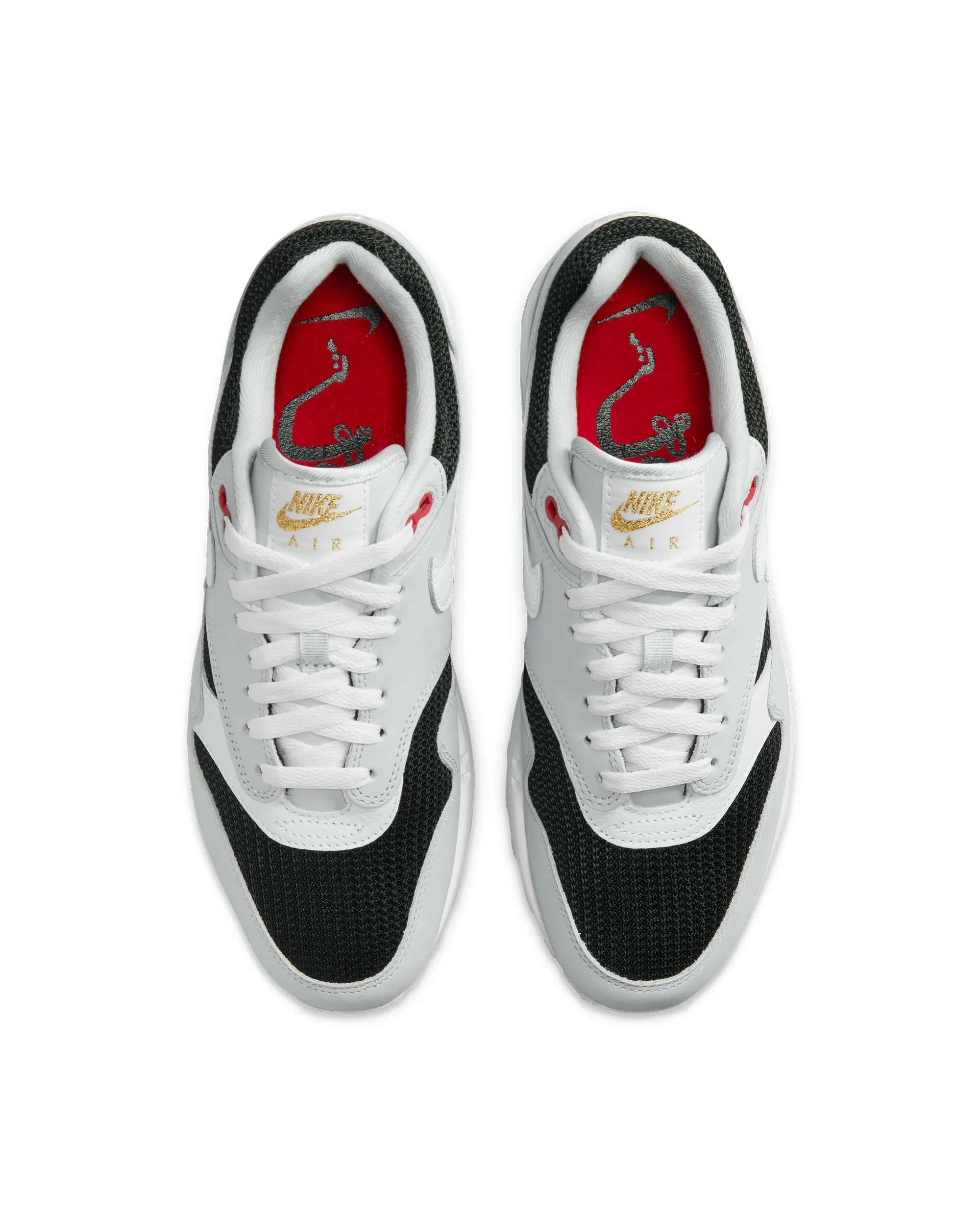 Air Max 1 Premium "Urawa" - Pure Platinum / White / Sports Red