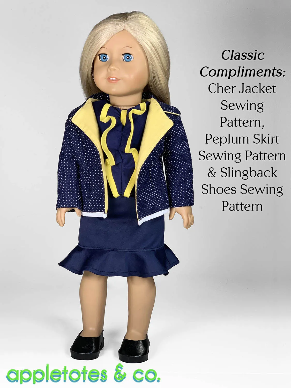 Anya Blouse 18 Inch Doll Sewing Pattern