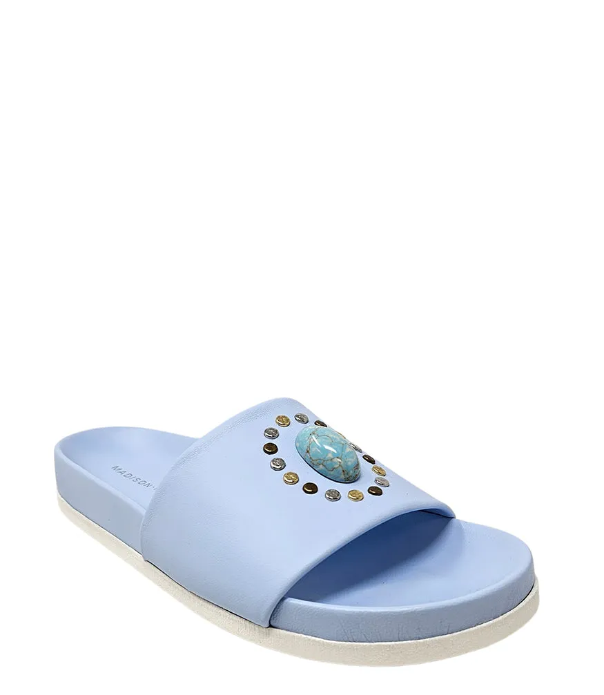 Athena Sky Blue Open Toe Sandal