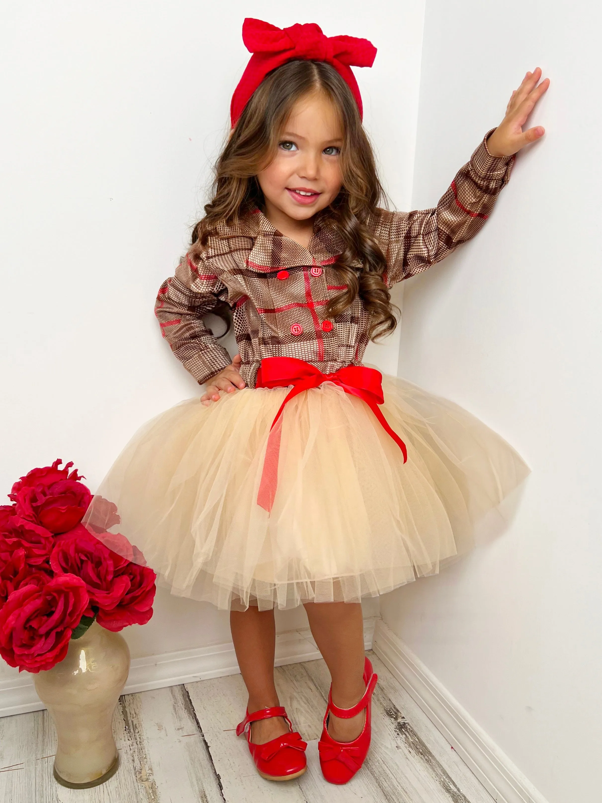 Beautiful Beginning Blazer Tutu Dress