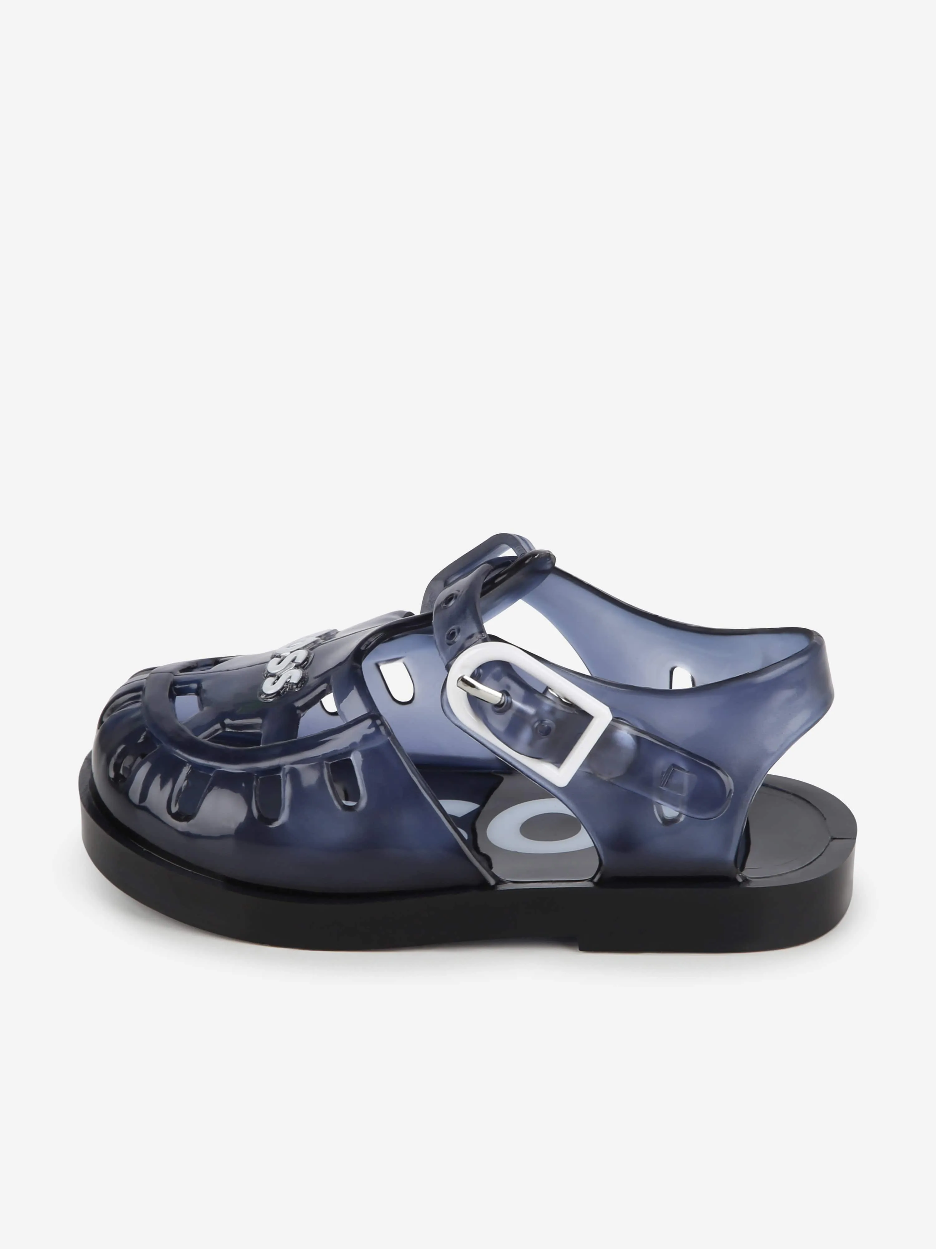 BOSS Baby Boys Jelly Sandals in Navy