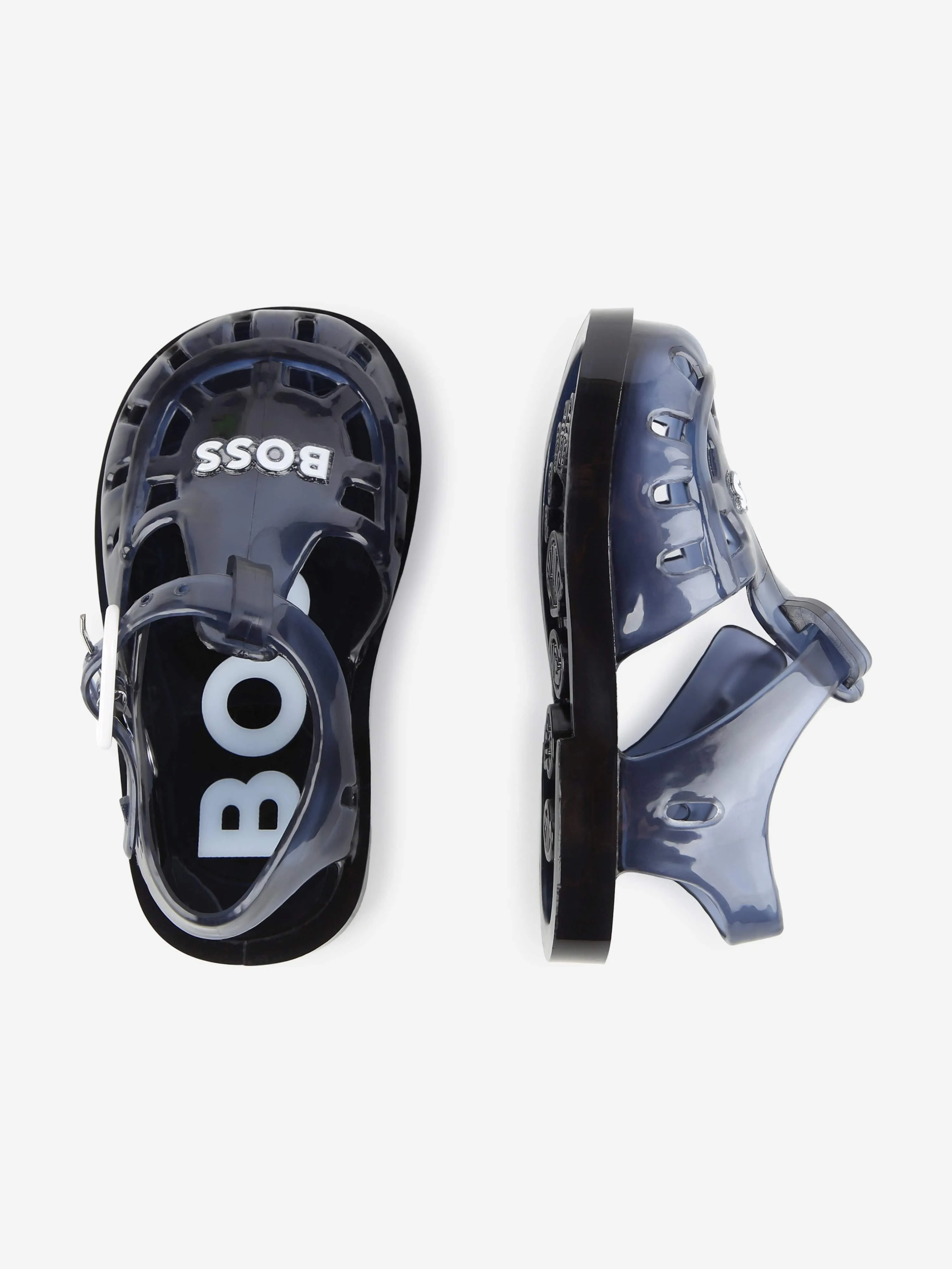 BOSS Baby Boys Jelly Sandals in Navy