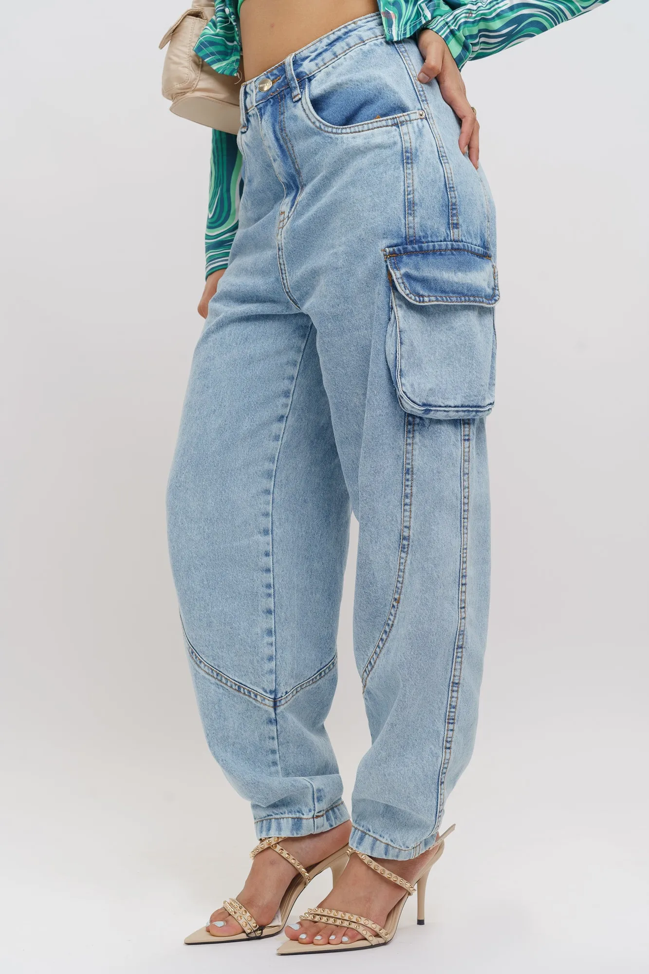 Breezy Cargo Baggy Jeans