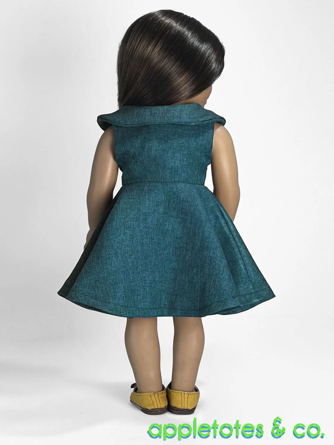 Carmela Dress 18 Inch Doll Sewing Pattern