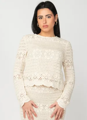 Celly Crochet Top