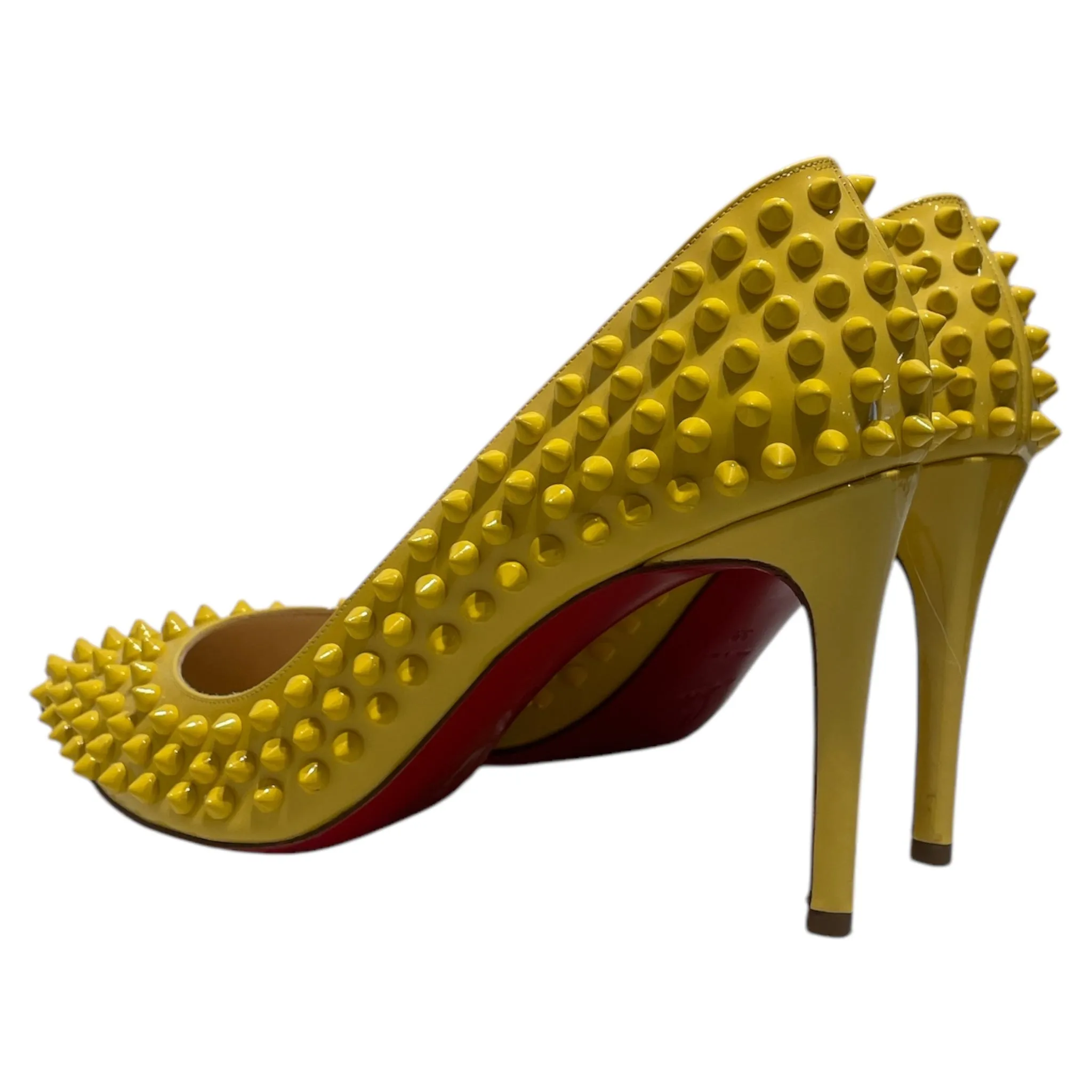 Christian Louboutin/Heels/EU 39/YEL/Spiked Heels