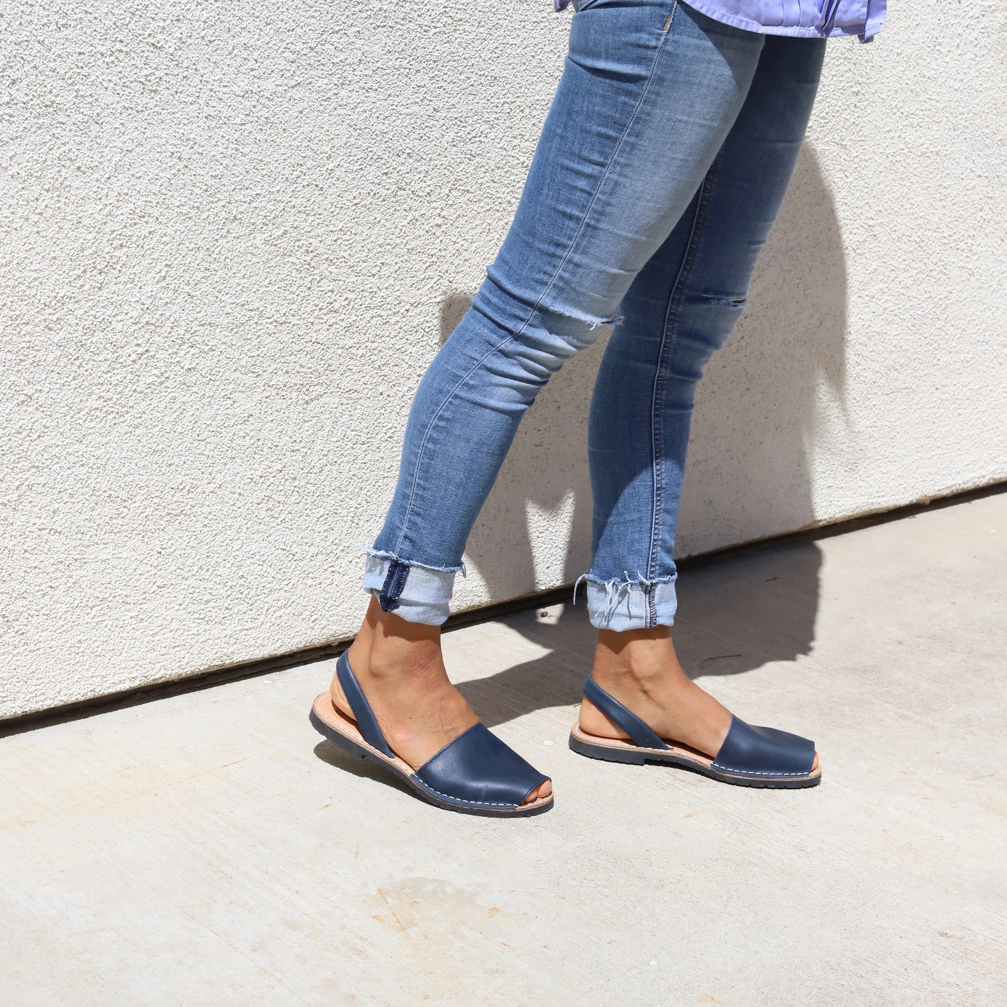 Classic Navy Blue sandals