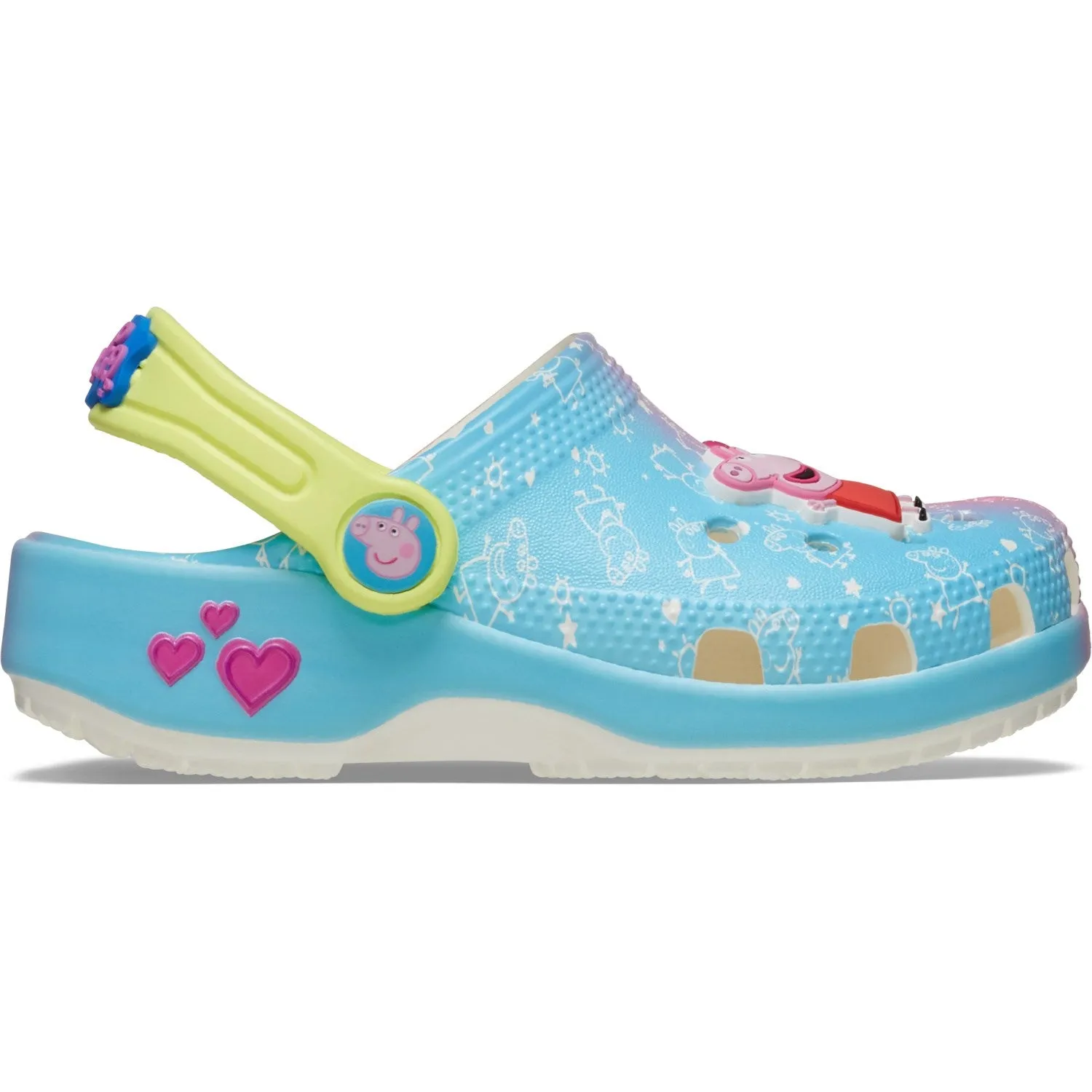 Crocs Multi Peppa Pig Classic Clog T