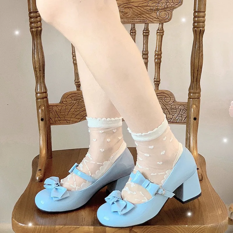 Double Bow Heels