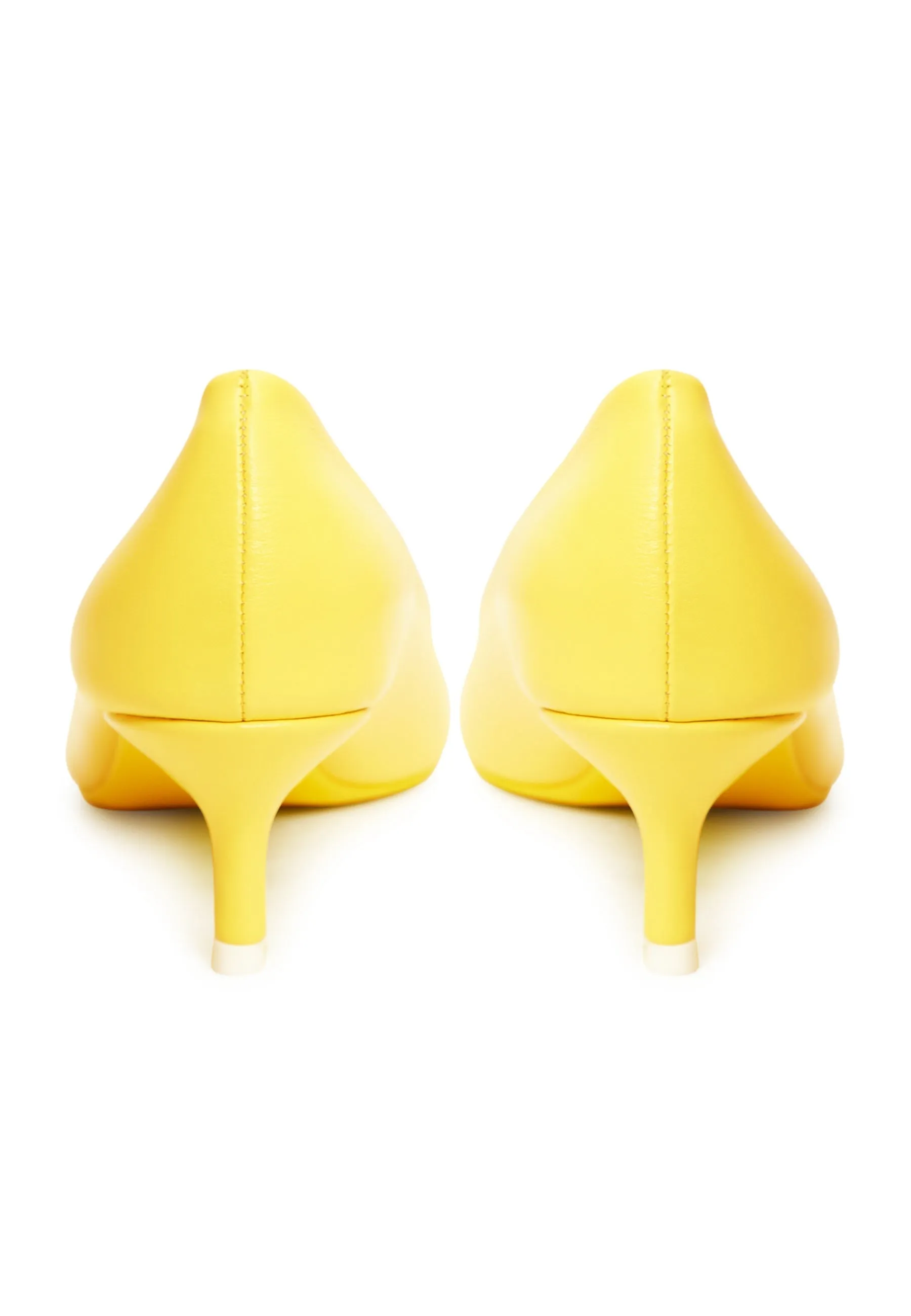 Elegant Luxe Pumps - Yellow