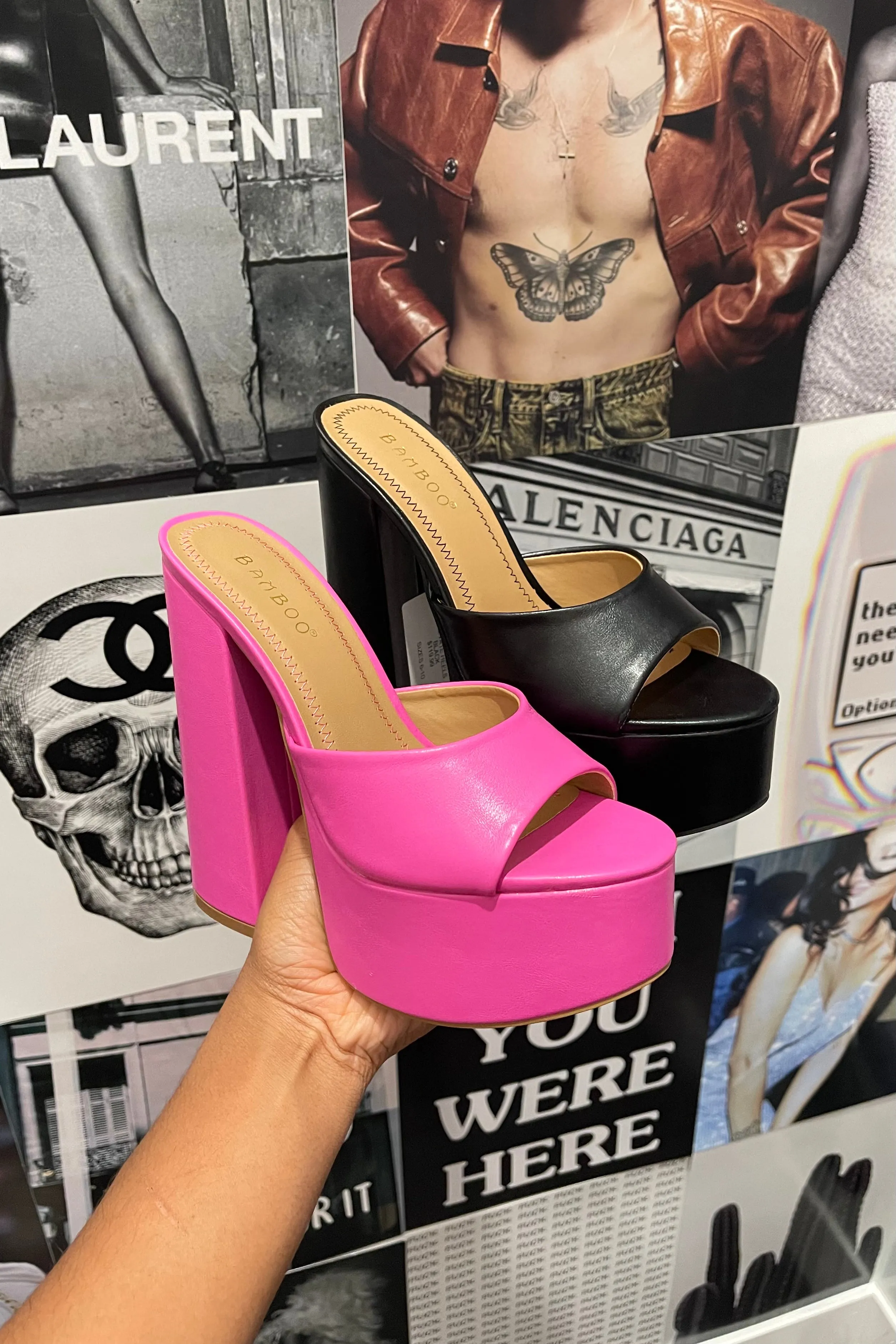 Elevate Heels (Pink)