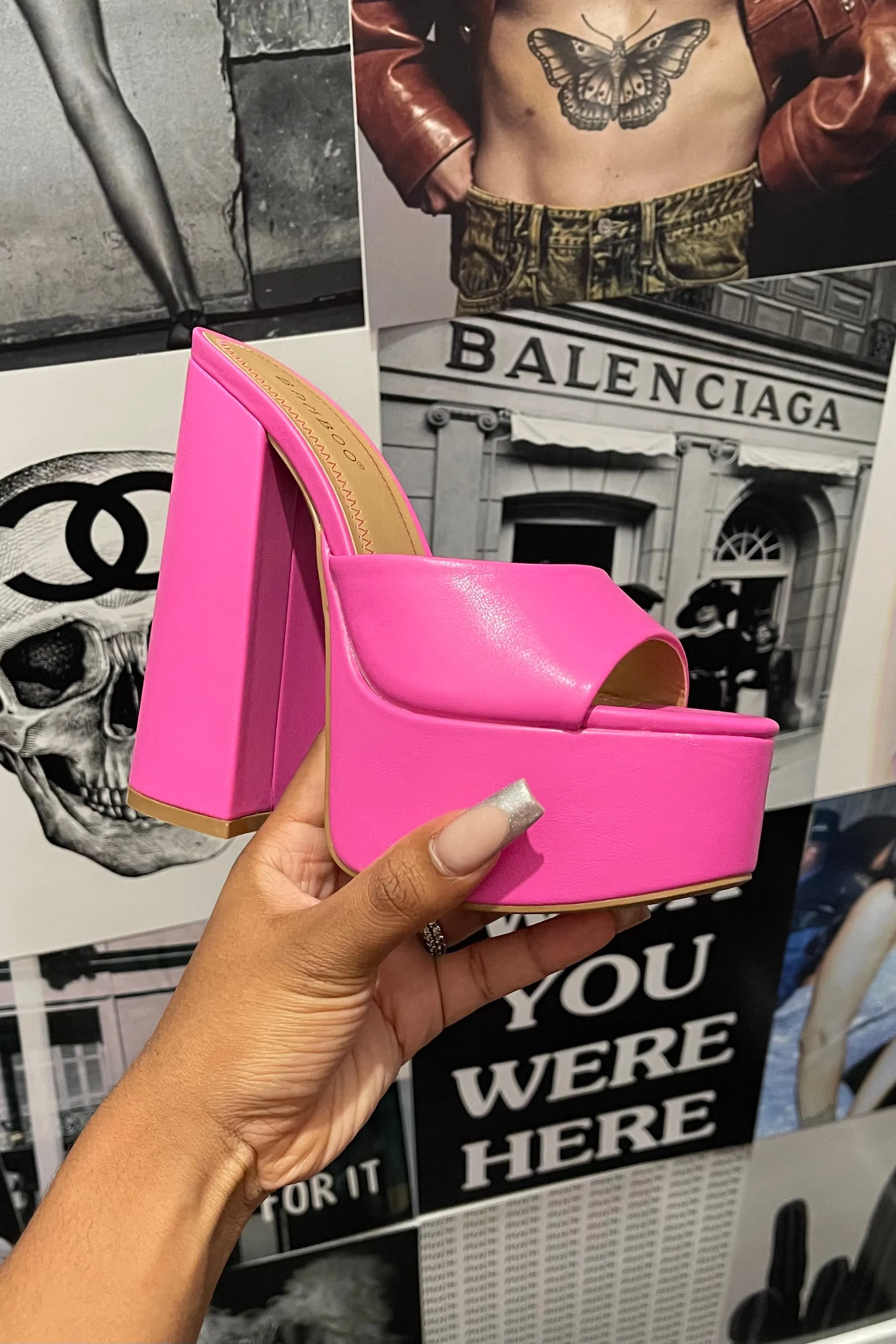 Elevate Heels (Pink)