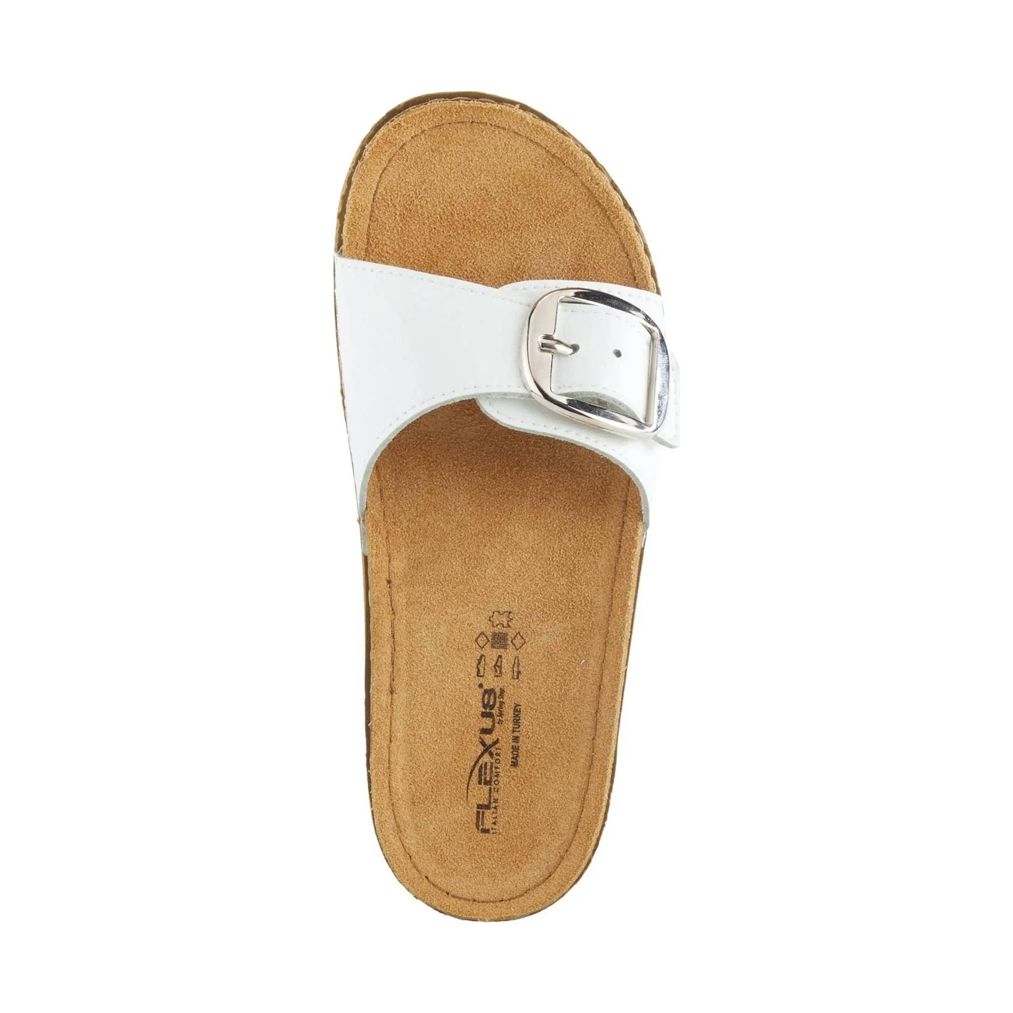 Flexus Women's Baronca Sandal - White