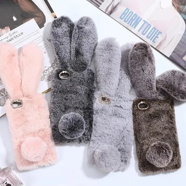 Fuzzy Bunny iPhone Case