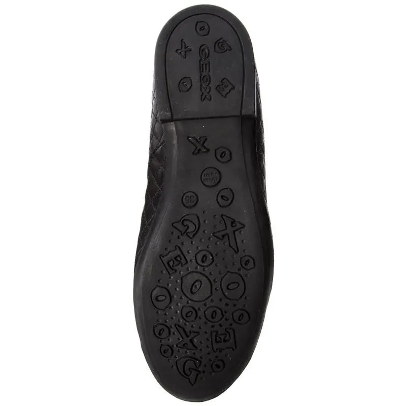 Geox Girl's Jr Plie Black Quilt (Sizes 29-34)