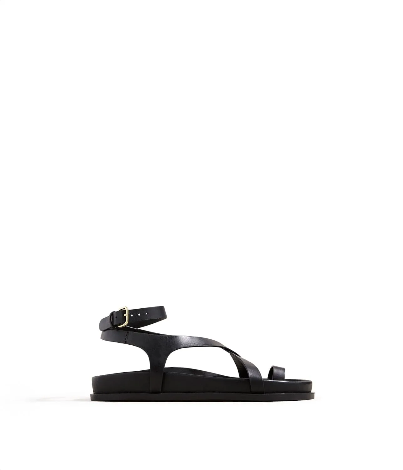 JALEN SLIM SANDAL- BLACK