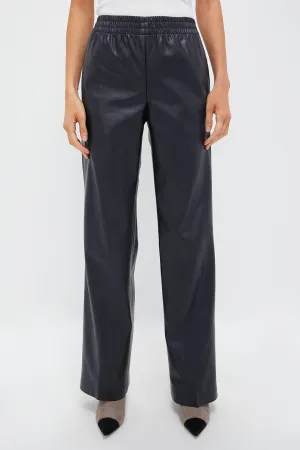 Night Sky Vegan Leather Soto Pant