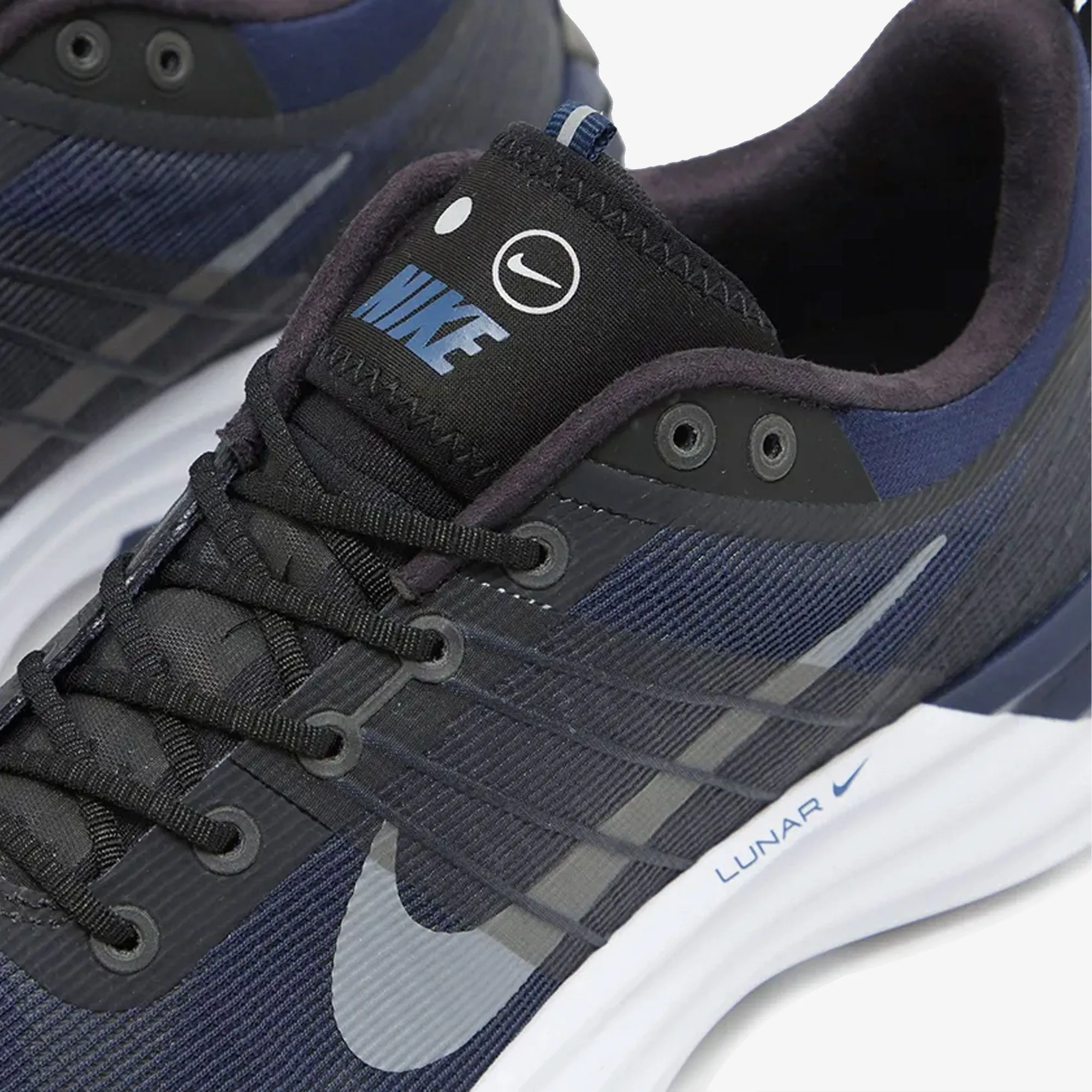 NIKE | LUNAR ROAM { BLACK/REFLECT SILVER-MIDNIGHT NAVY-WHITE