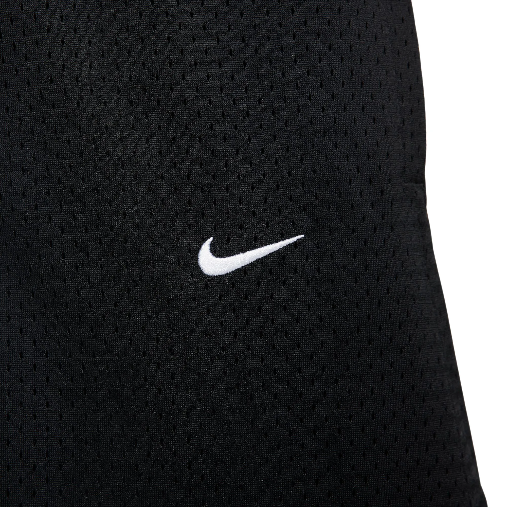 Nike Solo Swoosh Mesh Shorts Black/White FN3904-010