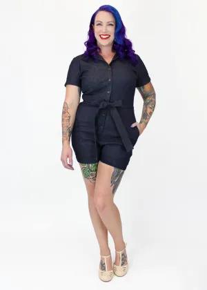 One Piece Denim Romper #DRS