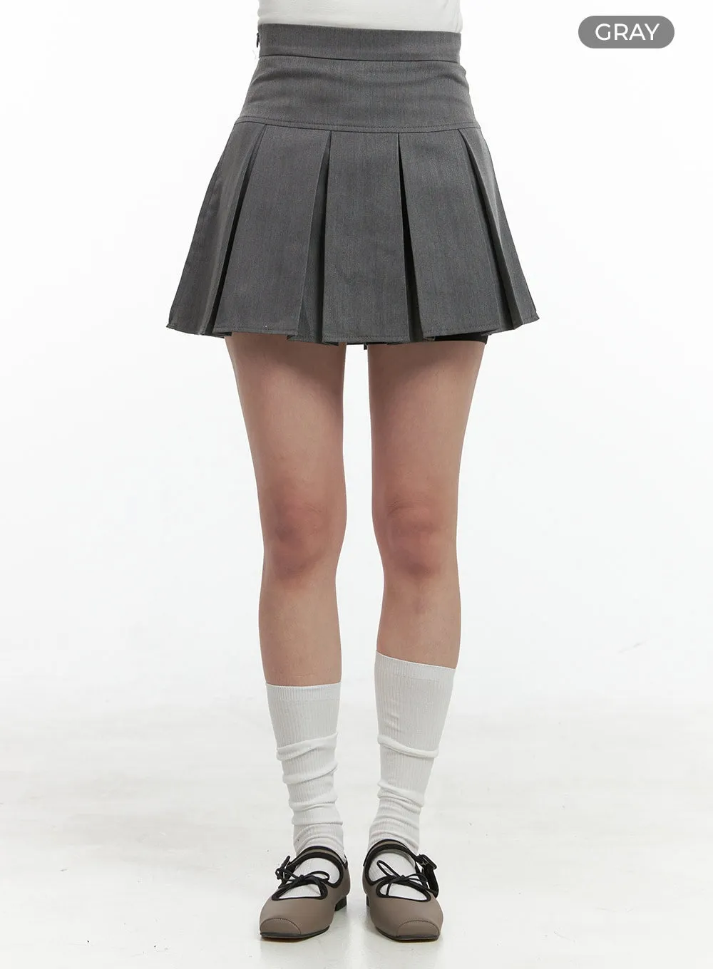 Pleated Bliss Mini Skirt OG412