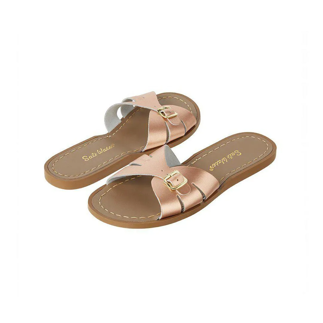 Salt-Water Women's Sandals - Slide - Rose Gold