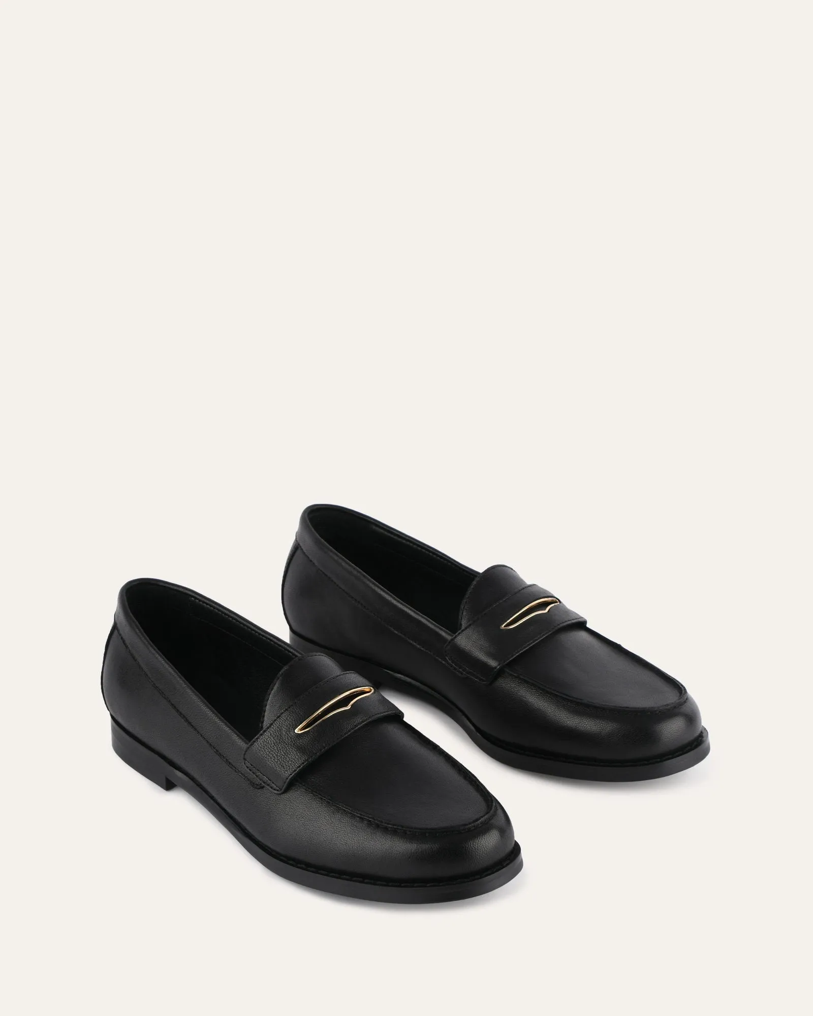 TAVI LOAFERS BLACK LEATHER