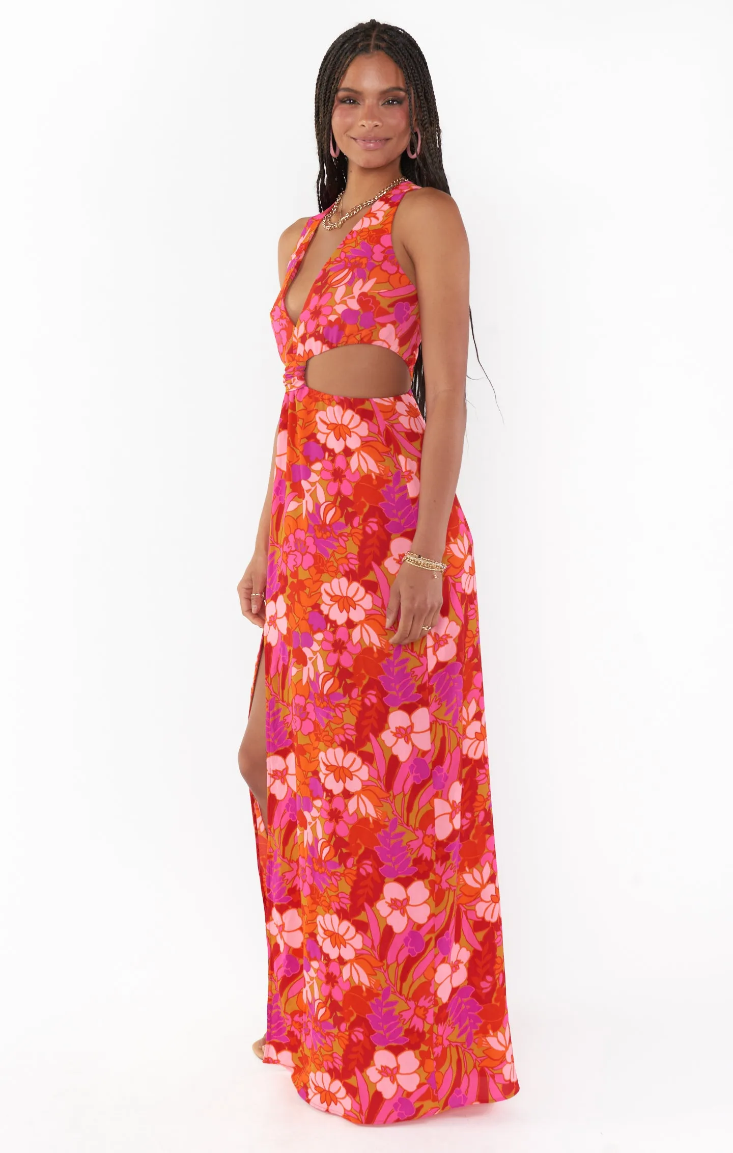 Tina Maxi Dress ~ Maui Mai Tai