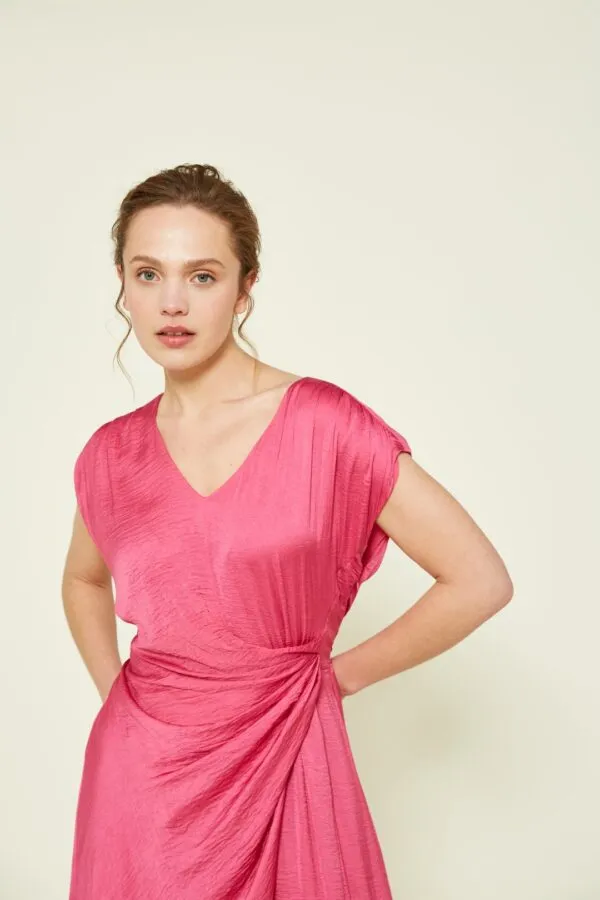 Van-Dos Mille Fushia Dress