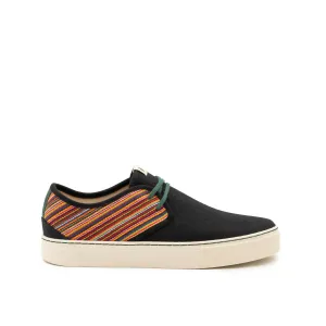 Vegan sneaker black shanti SID008