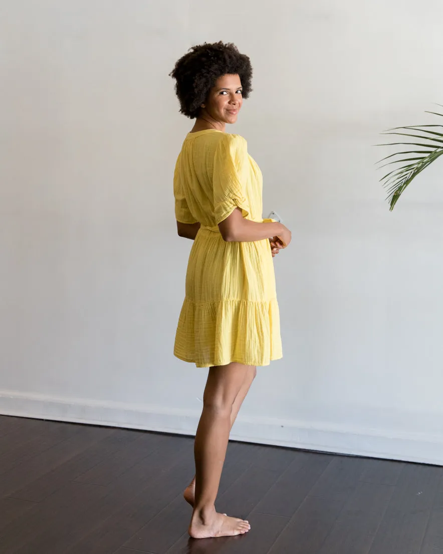 velvet by Graham and Spencer Bella Dress in Sunny