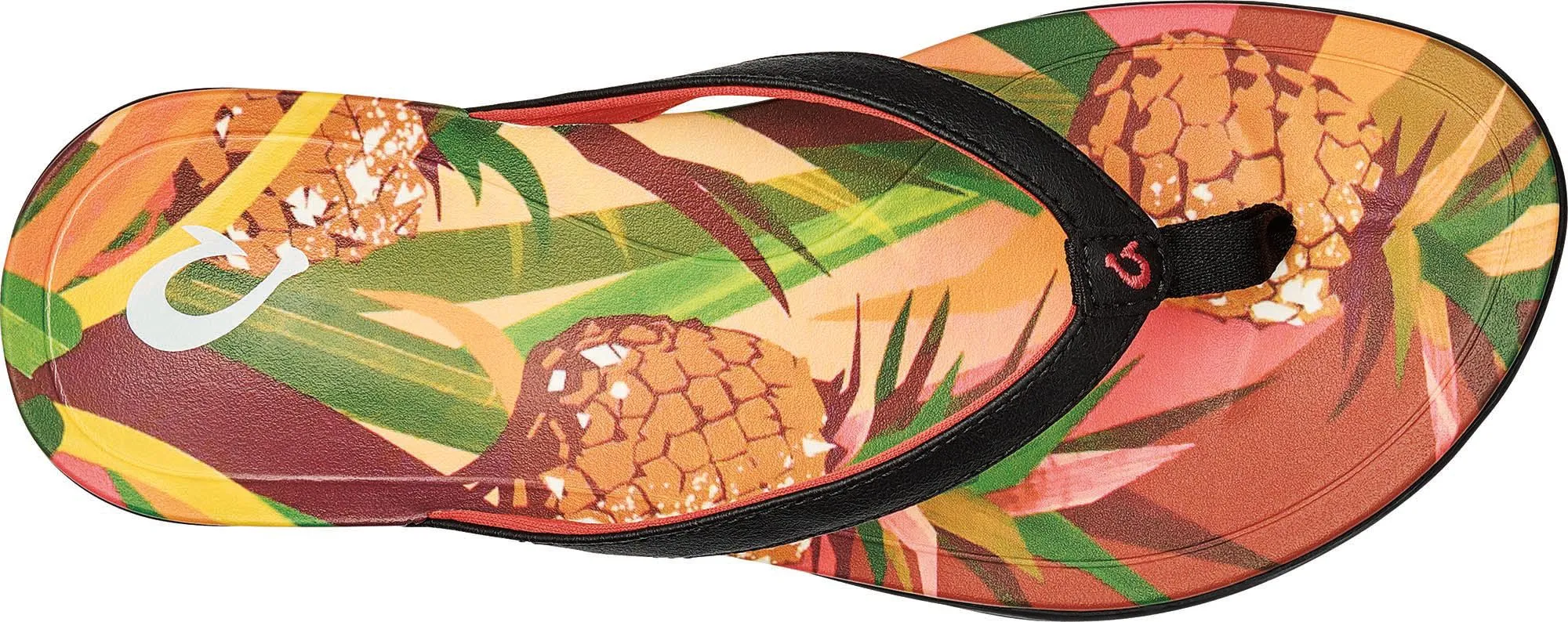 WOMEN'S OLUKAI HO'OPIO HAU | BLACK / PINEAPPLE