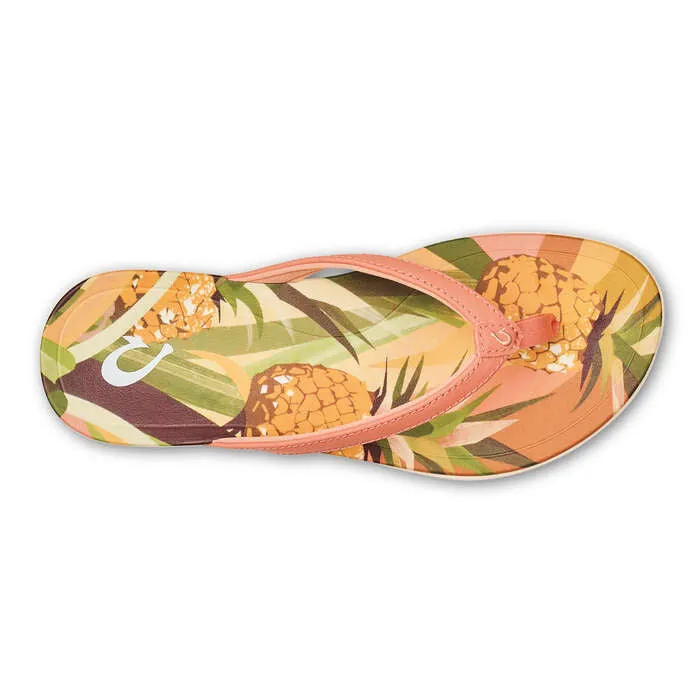 WOMEN'S OLUKAI HO'OPIO HAU | SHELL CORAL / PINEAPPLE