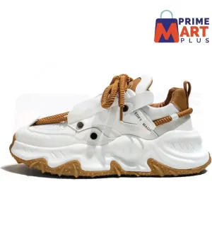 XTS400 Best Chunky Camel White Ugly Sneakers